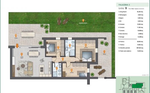 PALAZZINA 3 – APPARTAMENTO “B”